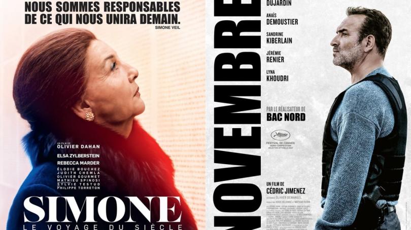 Simone et Novembre se talonnent au box-office français
