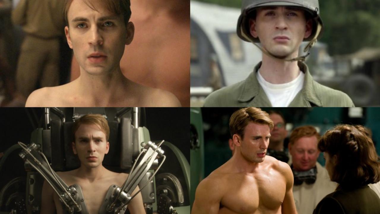 La transformation impressionnante de Captain America en vidéo