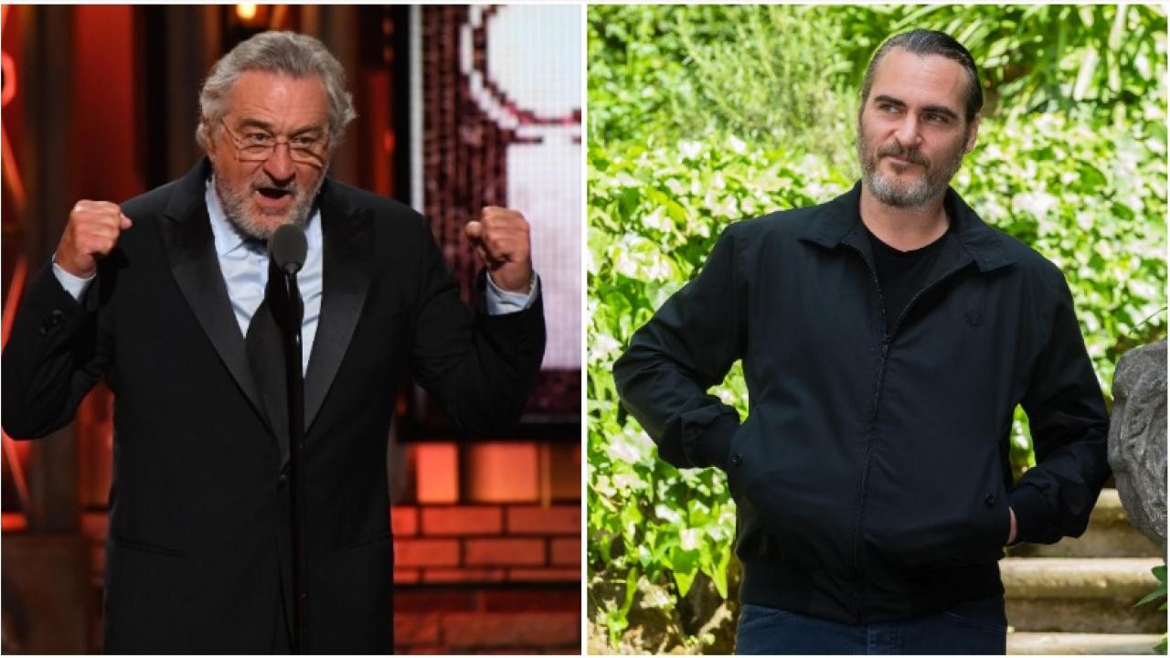 Robert De Niro face à Joaquin Phoenix dans le film sur le Joker ?