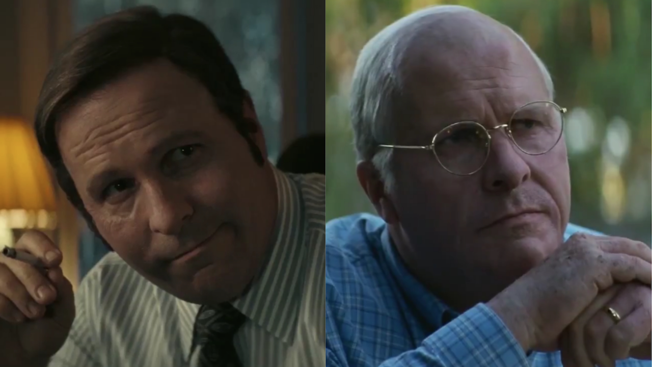 Vice : Christian Bale méconnaissable en Dick Cheney ...