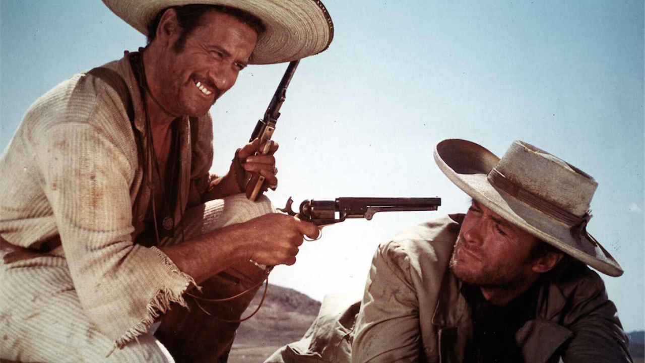 Eli Wallach Clint Eastwood Le Bon, la Brute et le Truand