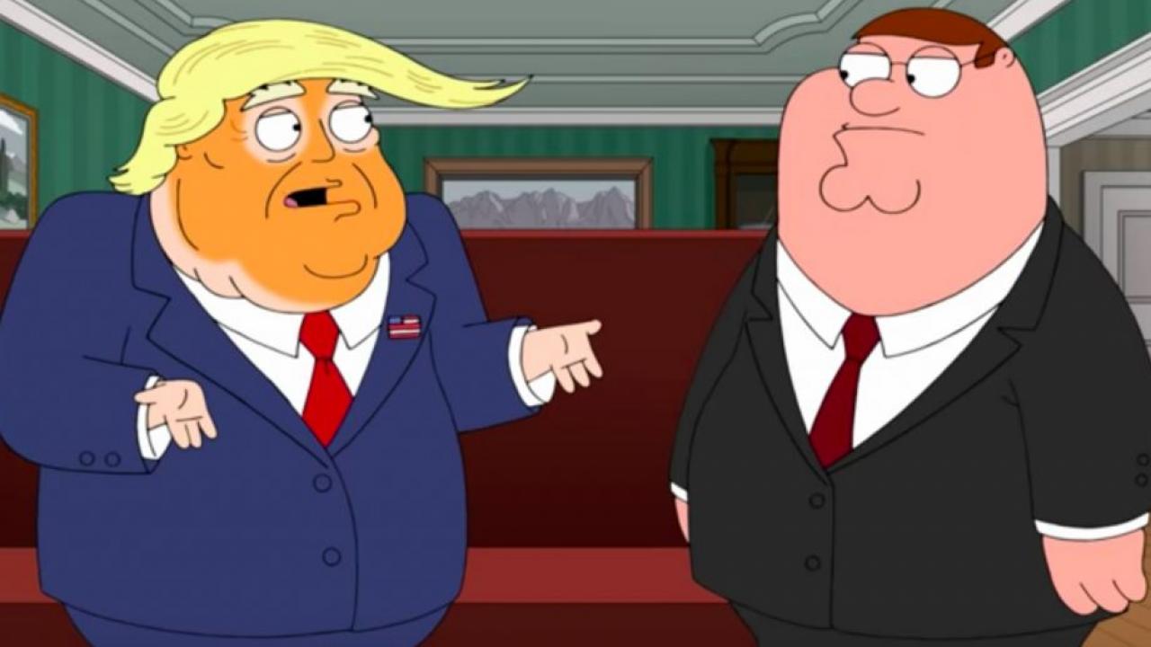 Donald Trump va faire une entrée scandaleuse dans Family Guy