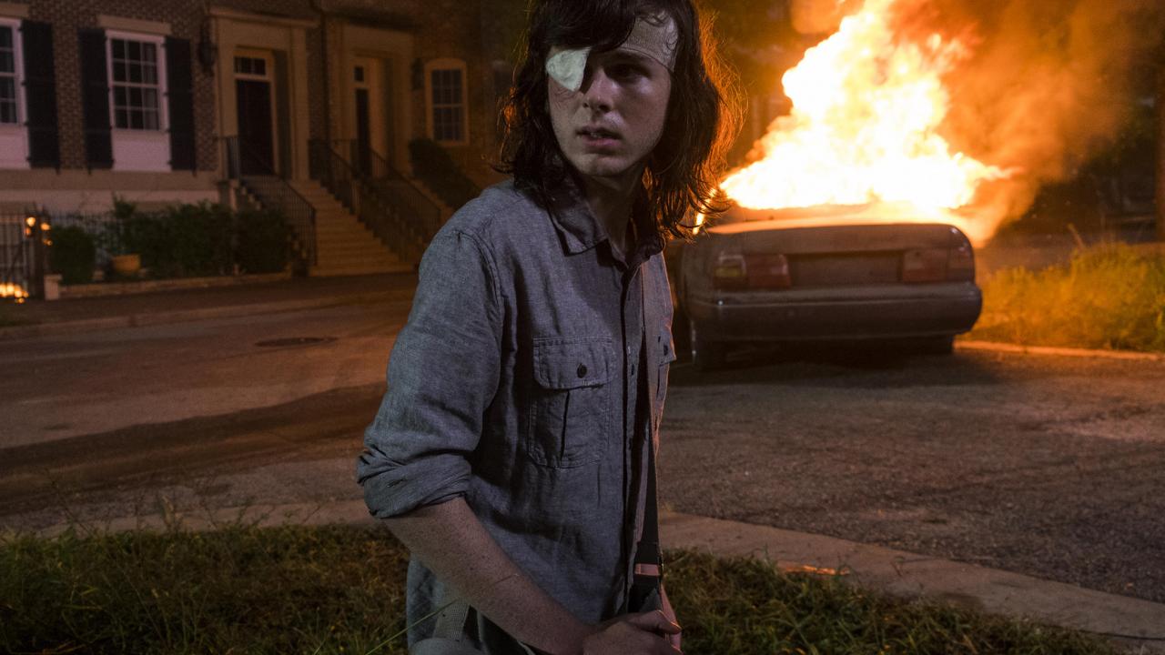 carl walking dead