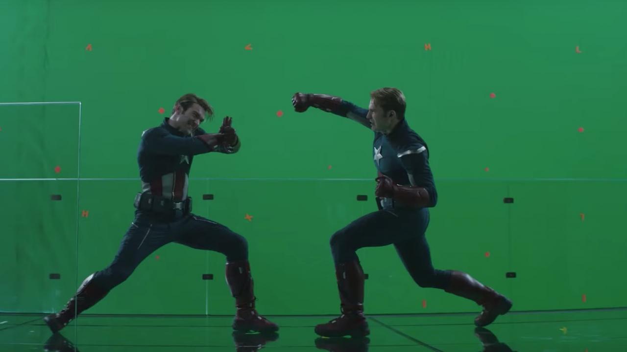 Avengers Endgame Captain America combat