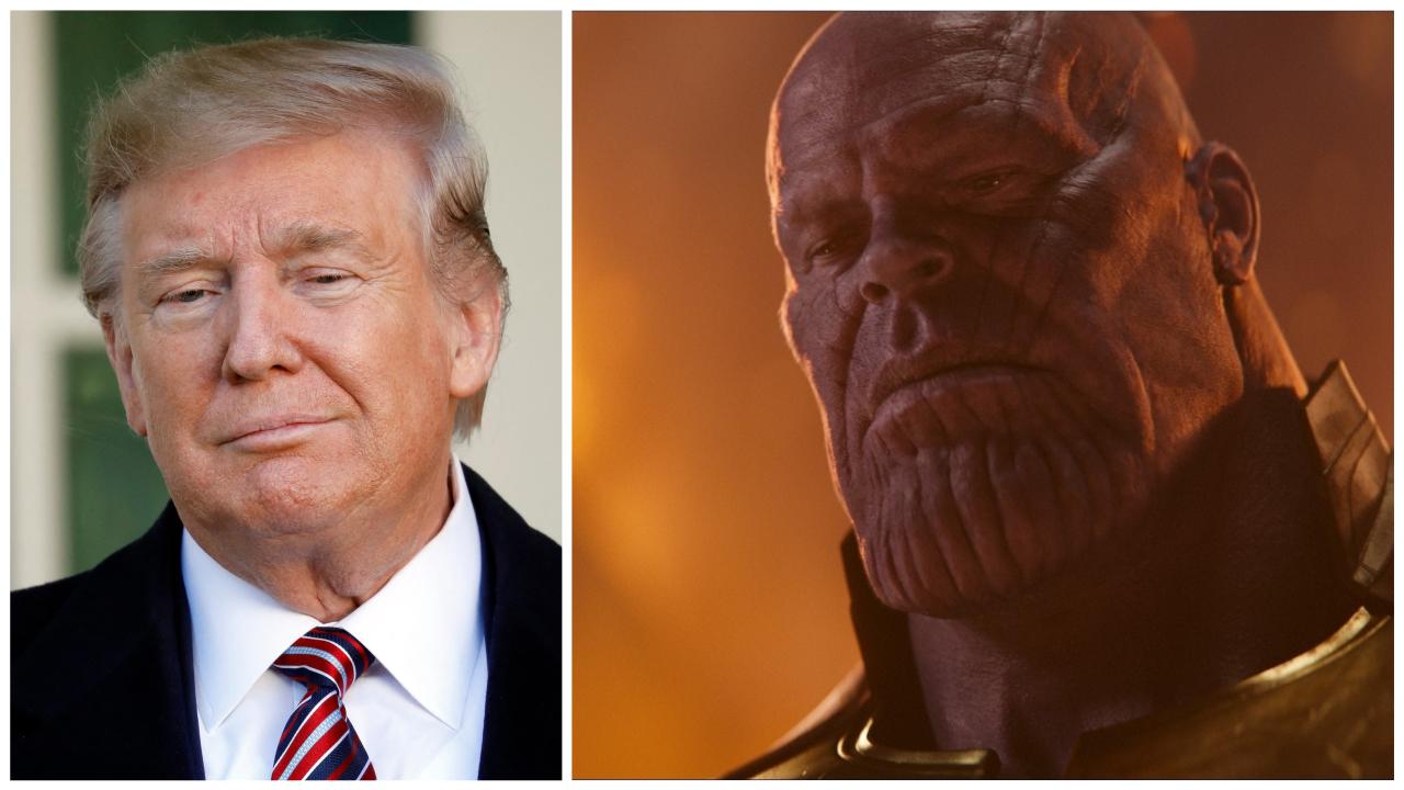 Thanos Donald Trump