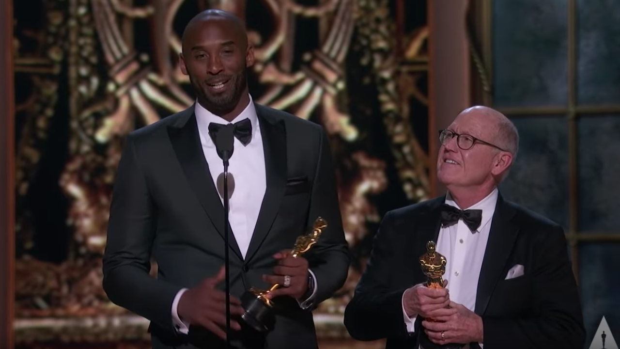 Kobe Bryant et Glen Keane aux Oscars 2018