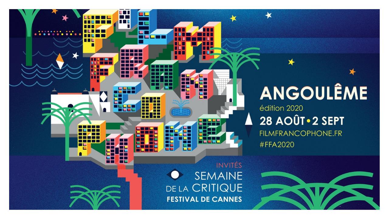 Affiche Festival du Film Francophone d'Angoulême 2020