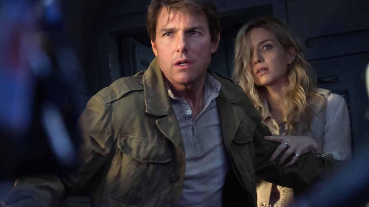 Tom Cruise et Annabelle Wallis (La Momie)