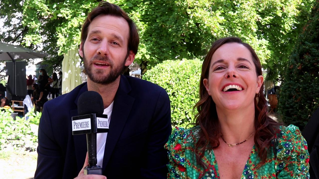 Laure Calamy et Benjamin Lavernhe