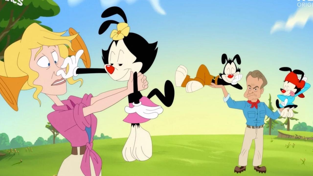 Animaniacs trailer Jurassic Park