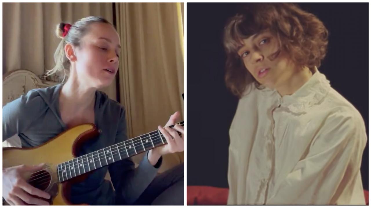 Brie Larson reprend la chanteuse Pomme en français