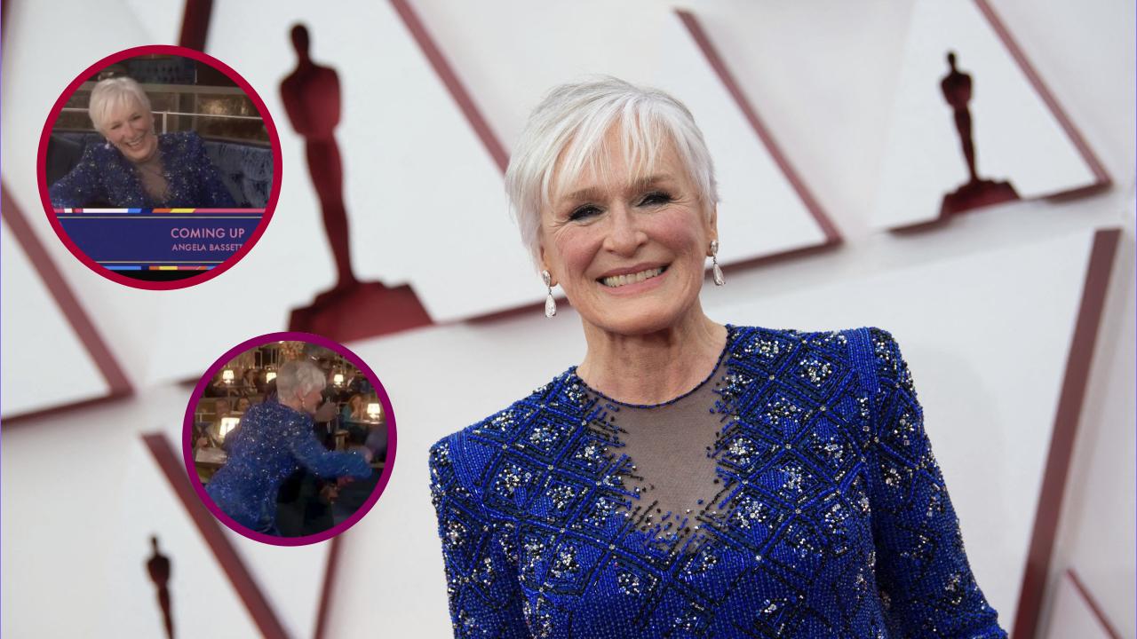 Oscars 2021 : Quand Glenn Close, déchaînée, improvise une "danse des fesses"