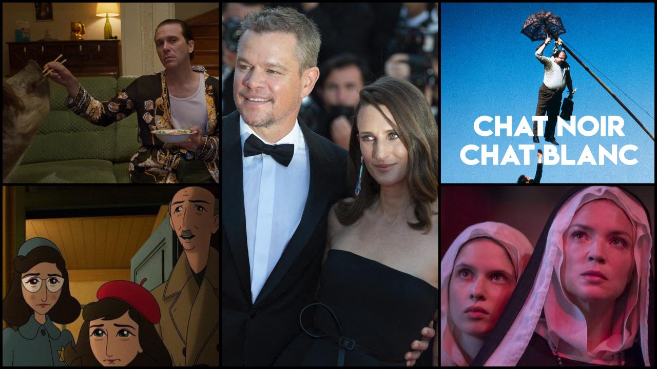 Aujourd'hui à Cannes : Benedetta, Matt Damon, Où est Anne Frank ?, Emir Kusturica...