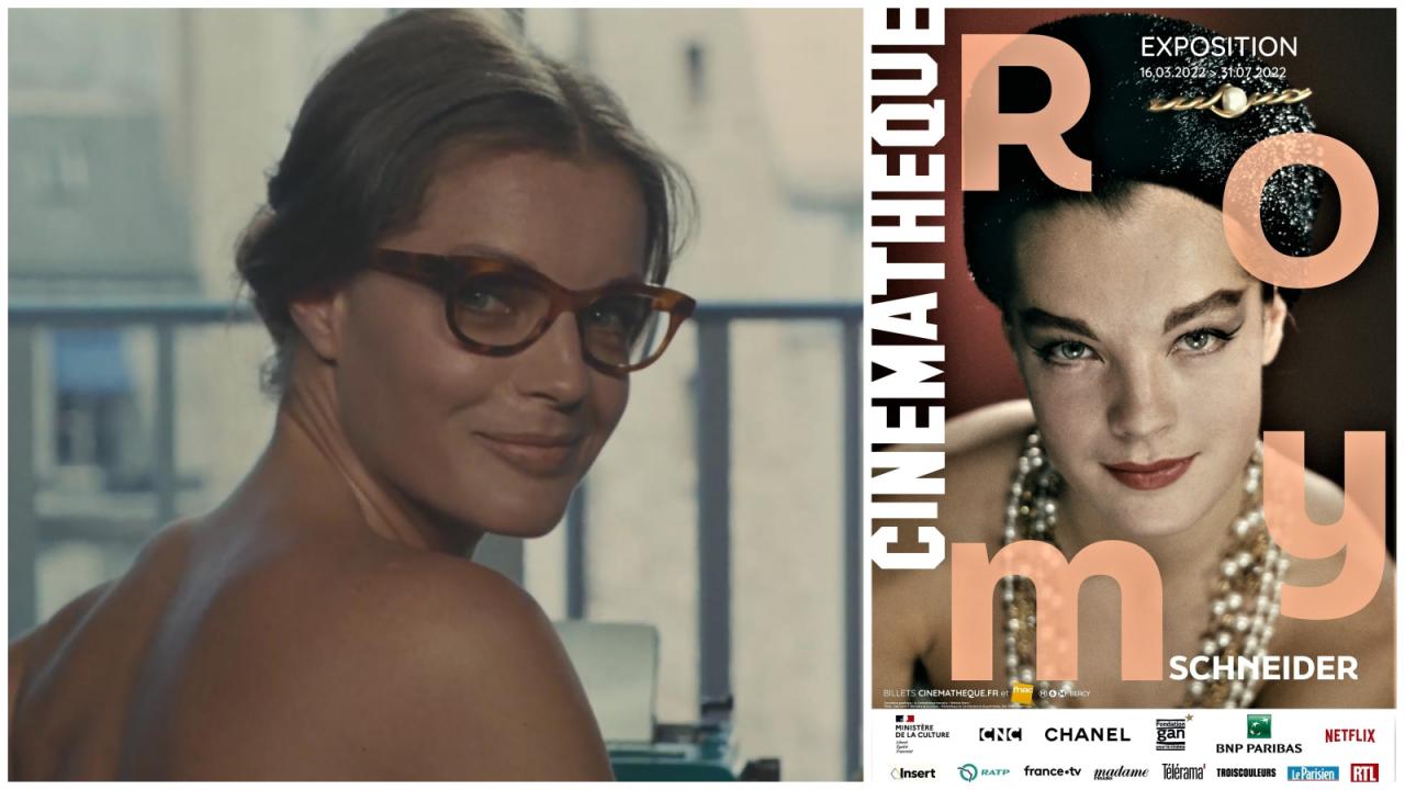 Romy Schneider s'expose à la Cinémathèque française