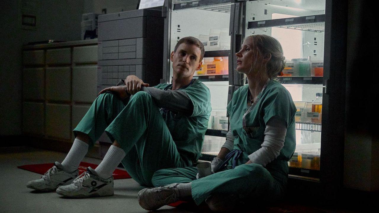 The Good Nurse Eddie Redmayne et Jessica Chastain