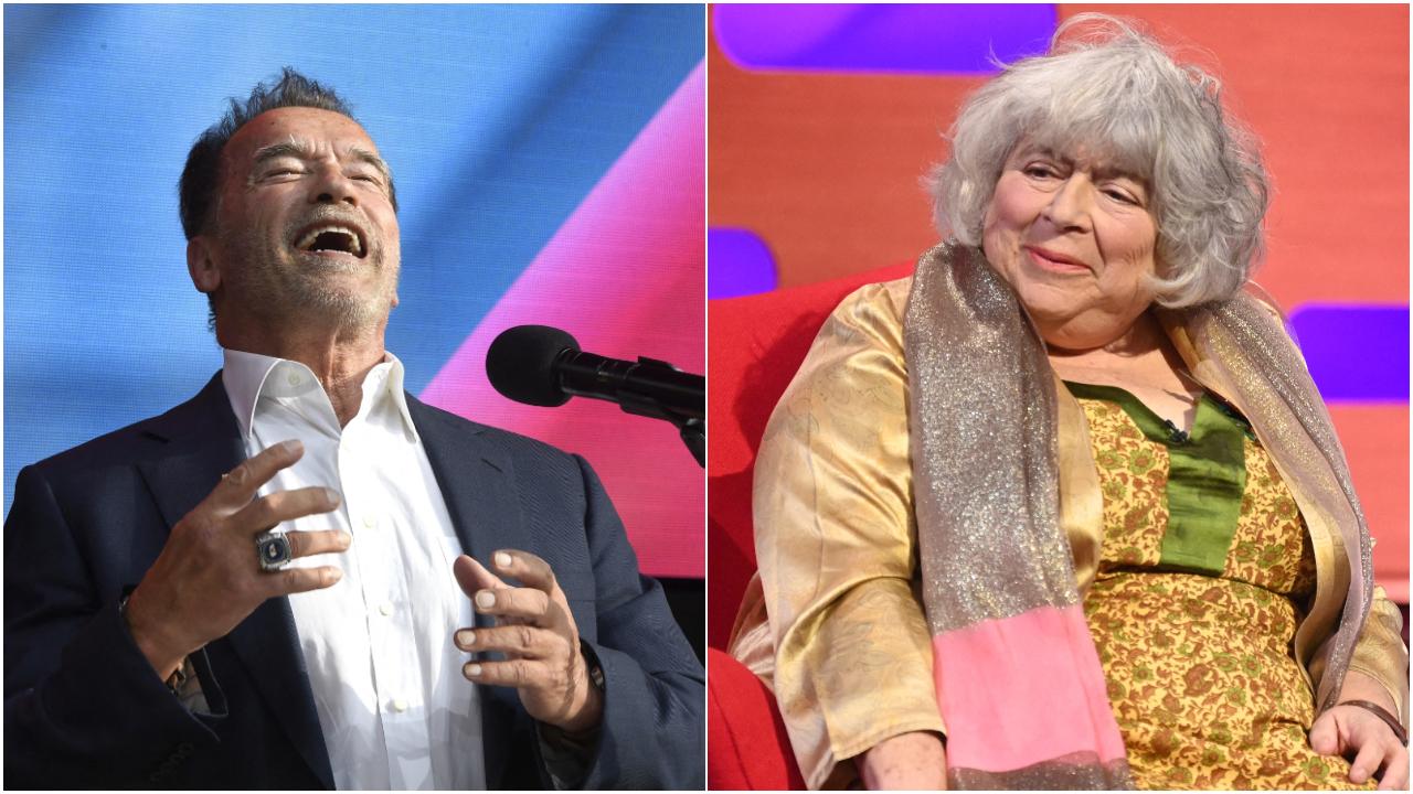 Arnold Schwarzenegger - Miriam Margolyes