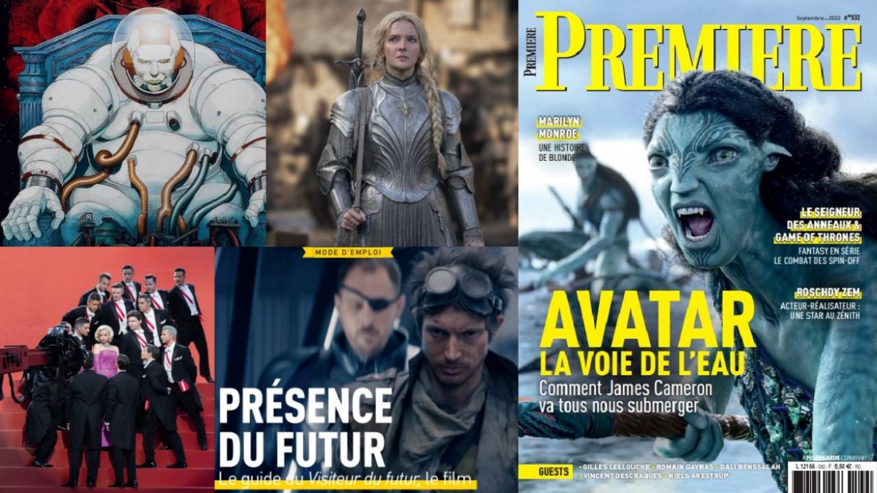 Au sommaire de Première n°532 : Avatar 2, Marilyn Monroe, Roschdy Zem, Le Visiteur du futur, Le Seigneur des Anneaux & Game of Thrones...