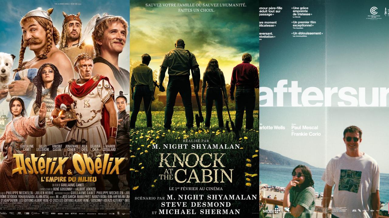 Affiches sorties de films du 1er février 2023