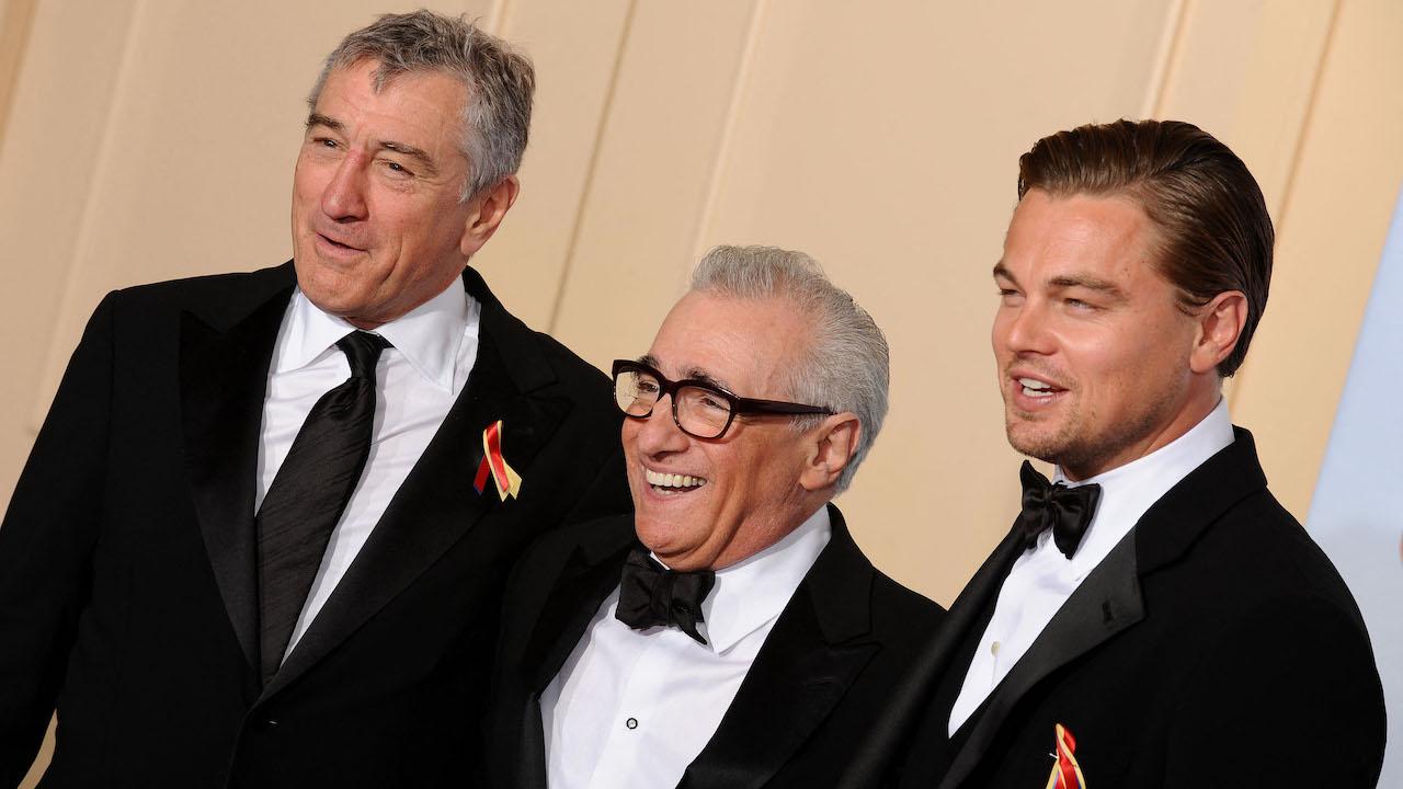 Robert de Niro, Martin Scorsese et Leonardo DiCaprio