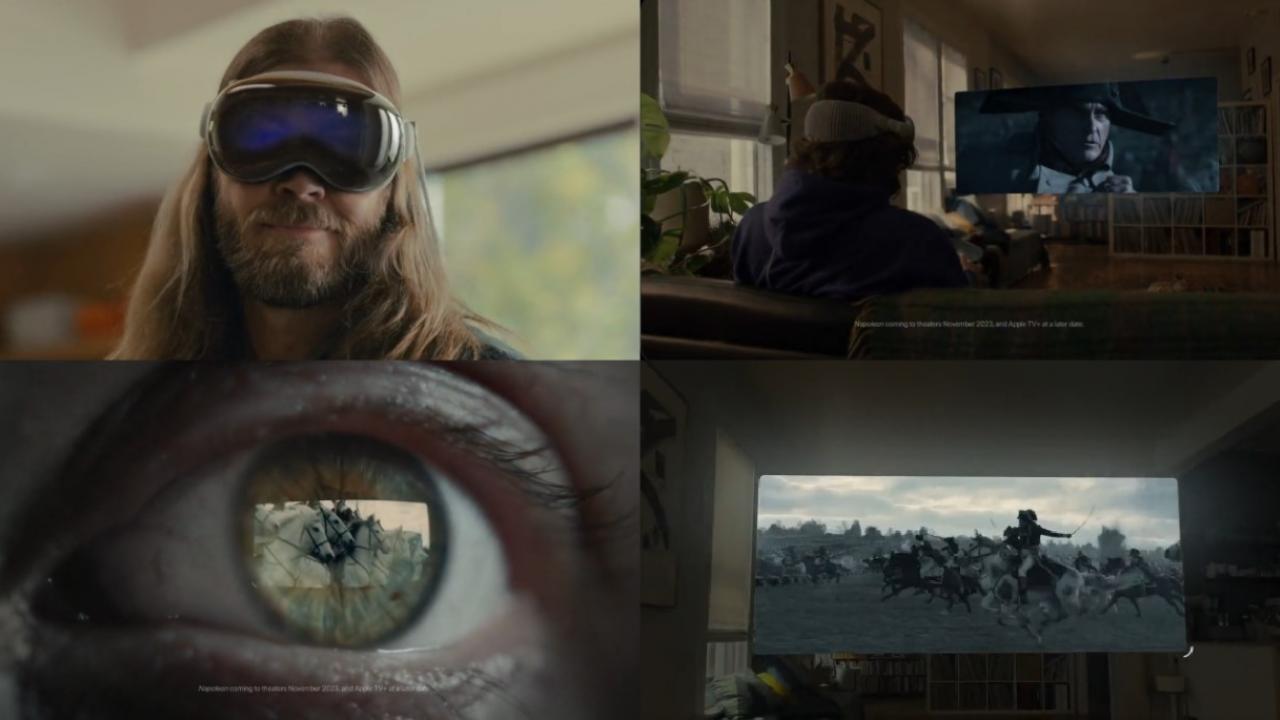 Le Napoléon de Ridley Scott se dévoile... dans le spot pour le nouveau casque VR d'Apple