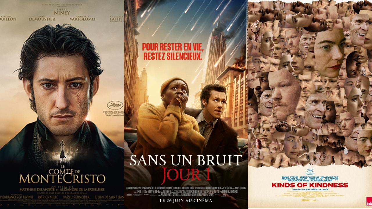 Affiches Films à l'affiche semaine du 26 juin 2024