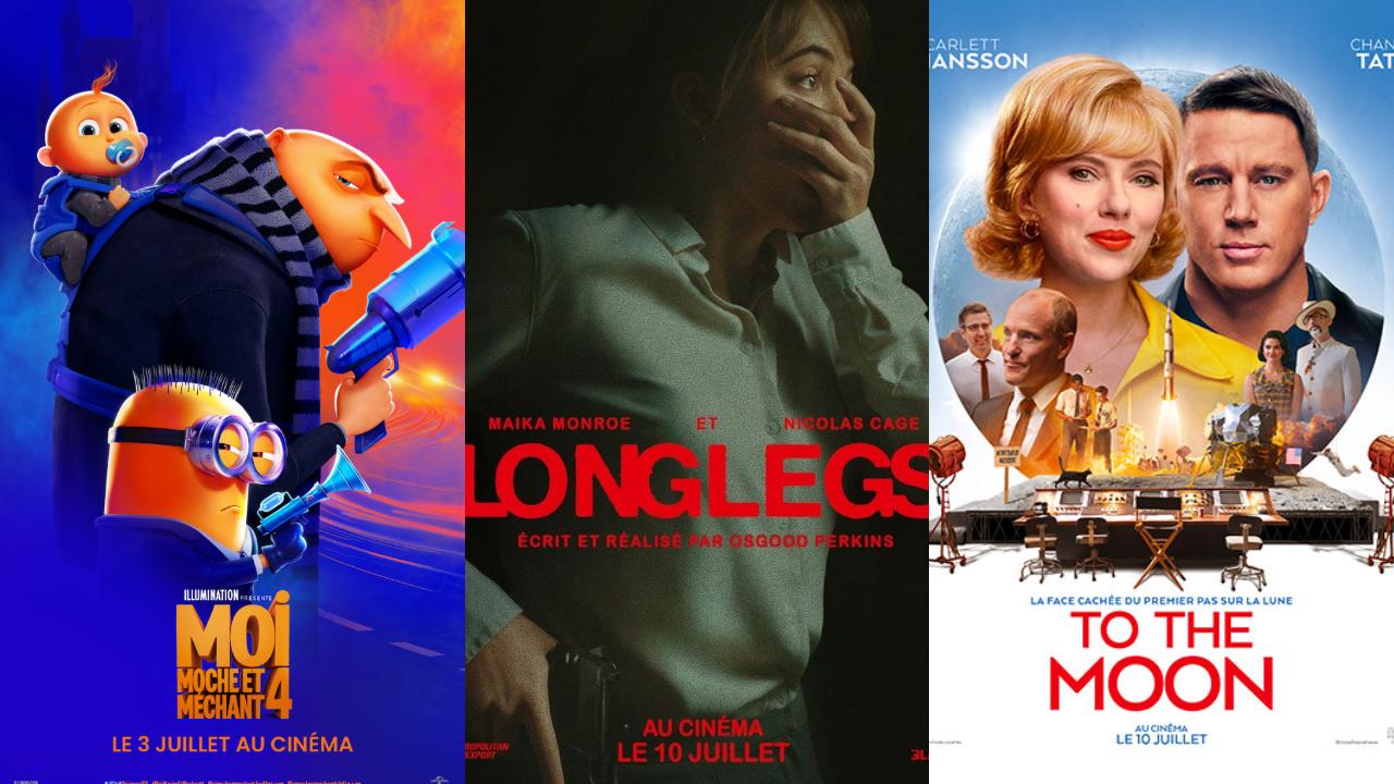 Affiches Films à l'affiche semaine du 10 juillet 2024