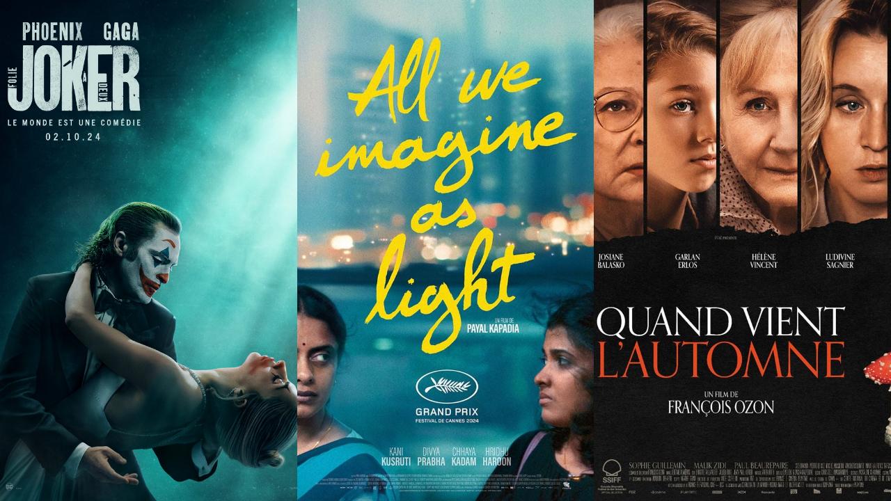 Affiches Films à l'affiche semaine du 2 octobre 2024