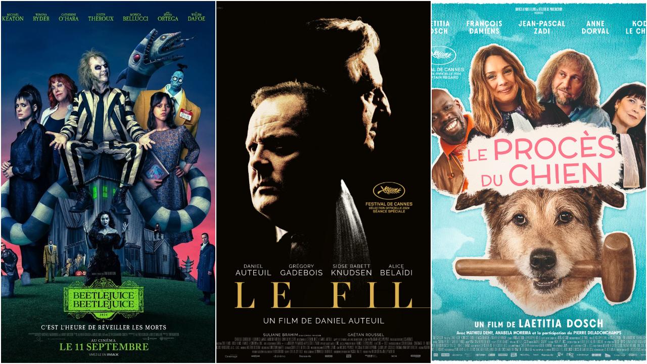 Affiches Films à l'affiche semaine du 11 septembre 2024