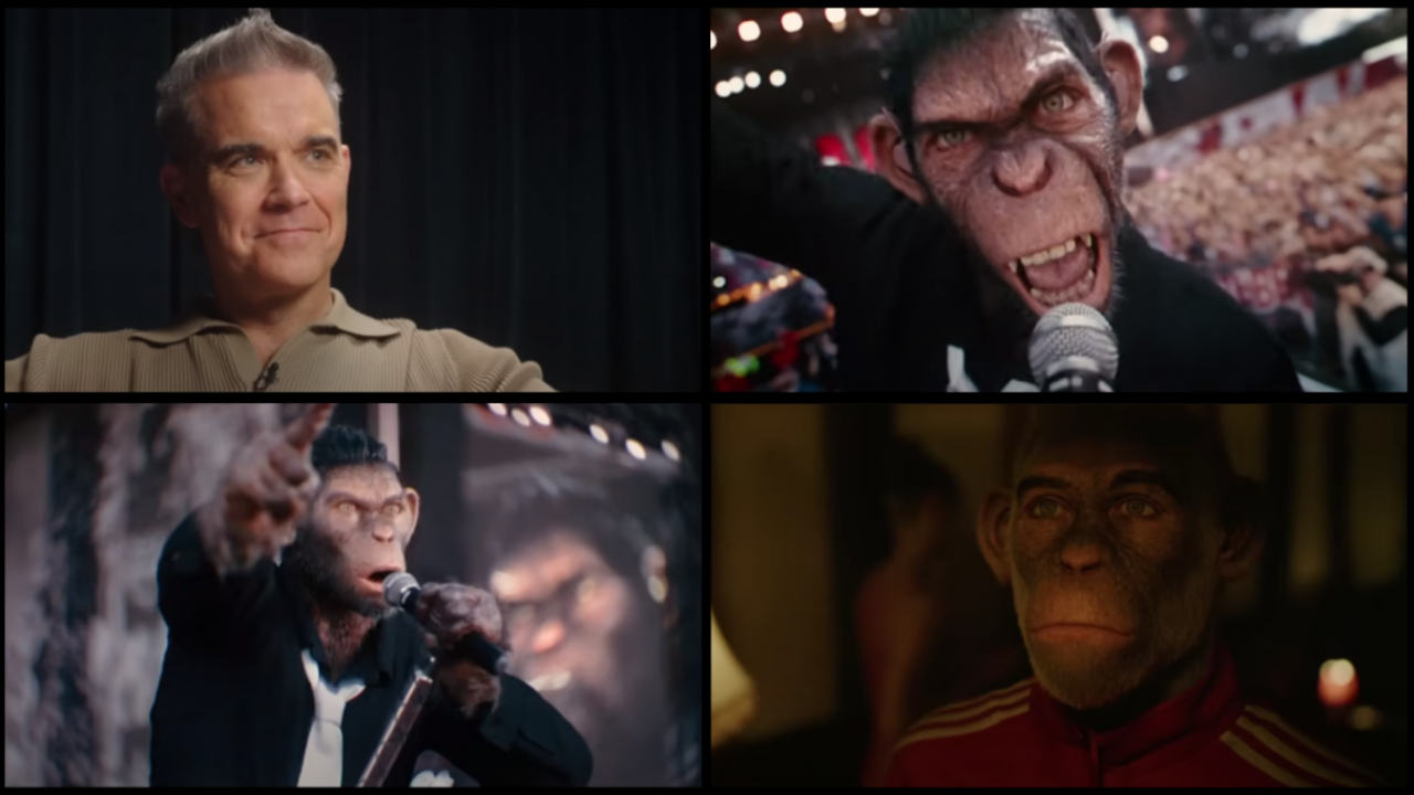 Better Man, le biopic fou de Robbie Williams en singe, a sa bande-annonce