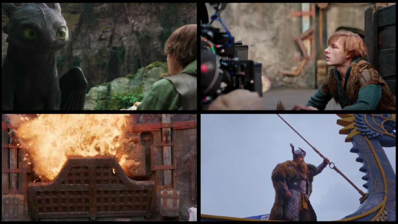 Comment ont-ils réalisé Dragons en live-action ? Vidéo making-of dans les coulisses