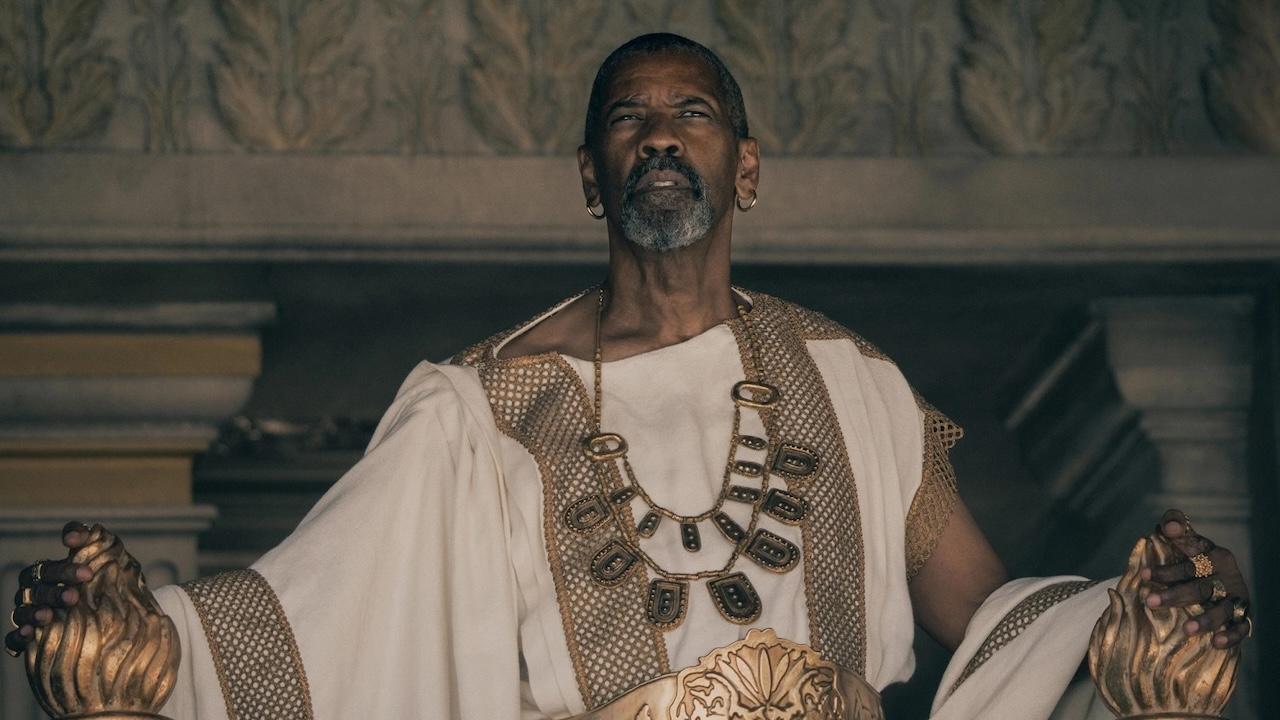 Denzel Washington dans Gladiator 2