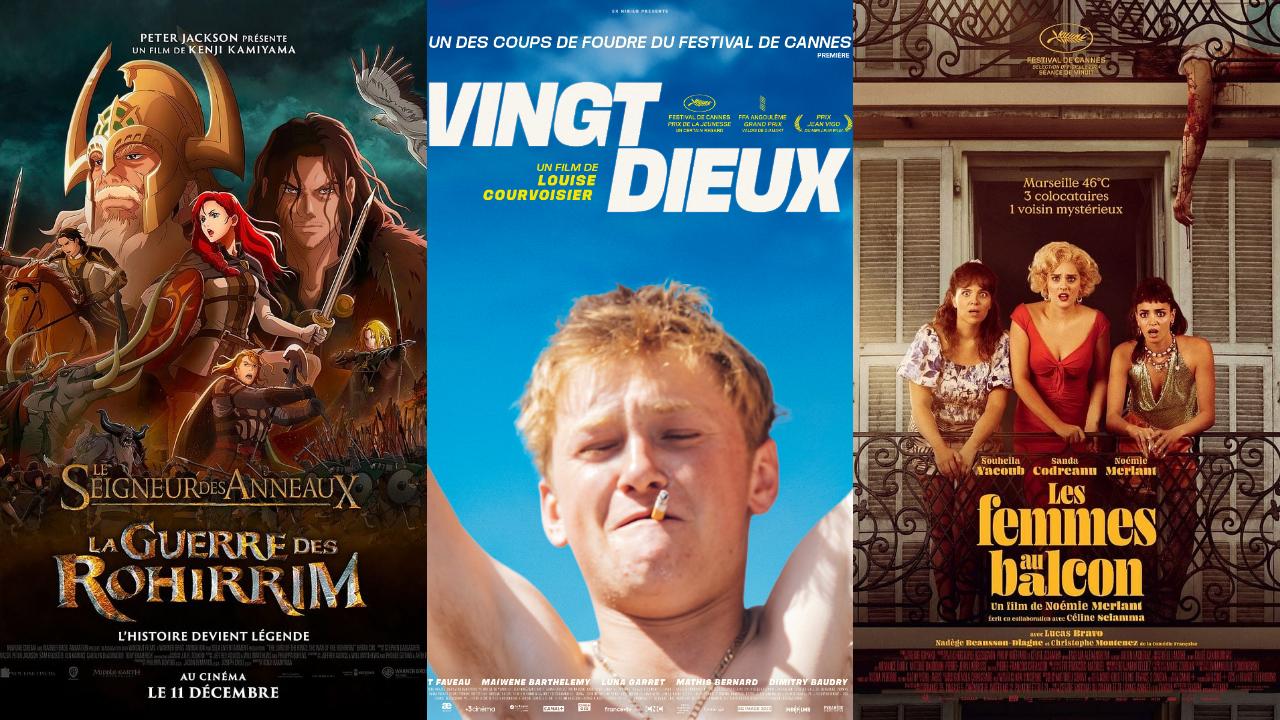 Affiches Films à l'affiche semaine du 11 décembre 2024