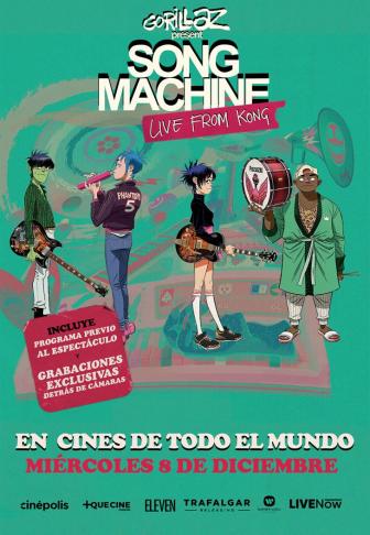 Affiche_Gorillaz: Song Machine Live from Kong