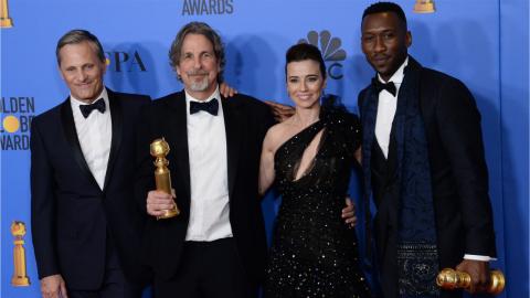 Les plus belles photos des Golden Globes 2019 : L'équipe de Green Book (meilleure comédie)