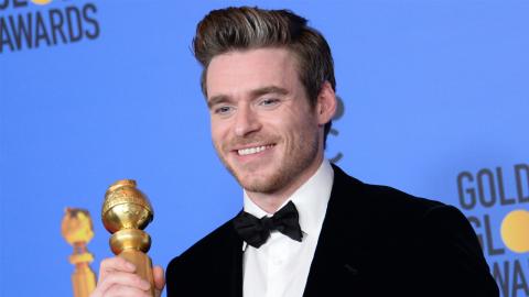 Les plus belles photos des Golden Globes 2019 : Richard Madden  (meilleur acteur dans la série dramatique Bodyguard)