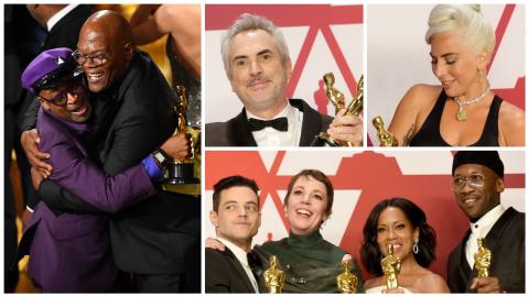 Oscars 2019 : Les plus belles photos des gagnants