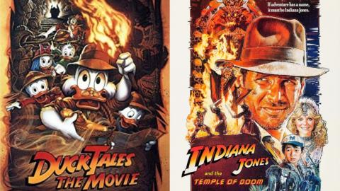 Quand Drew Struzan parodiait Indiana Jones pour La Bande à Picsou le film