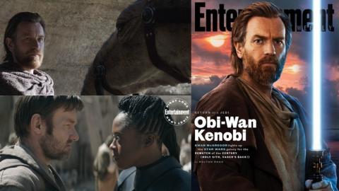 Ewan McGregor pose en Obi-Wan Kenobi pour l'ultime numéro d'Entertainment Weekly