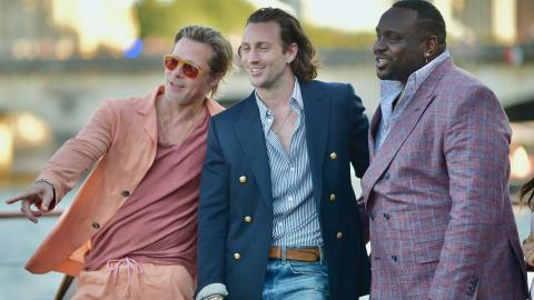 Brad Pitt, Brian Tyree Henry et Aaron Taylor-Johnson