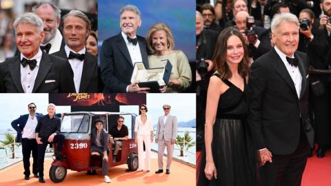 Harrison Ford, star du jour à Cannes