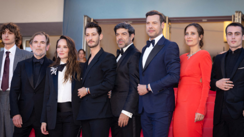 Cannes jour 9 : Toute l'équipe du Comte de Monte-Cristo a montré le film hors-compétition