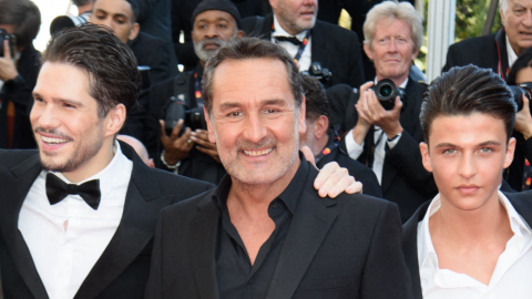 Cannes jour 10 : Gilles Lellouche et ses deux interprètes de Clotaire, François Civil et Malik Frikah