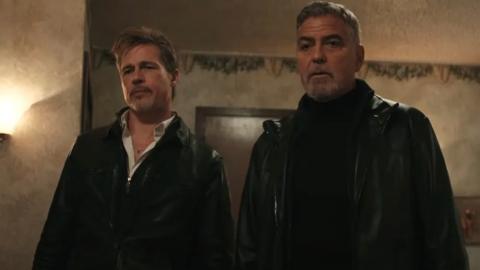 Wolfs brad pitt george clooney