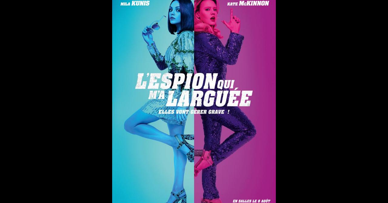 affiche L'espion qui m'a larguée