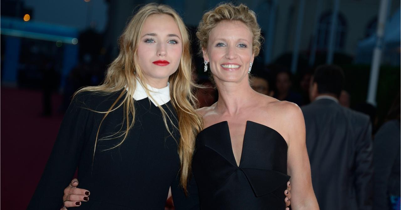 Chloe Jouannet et sa maman Alexandra Lamy