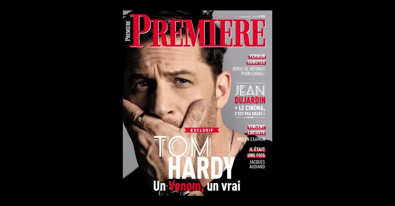 Première n°488 : Tom Hardy est en couverture