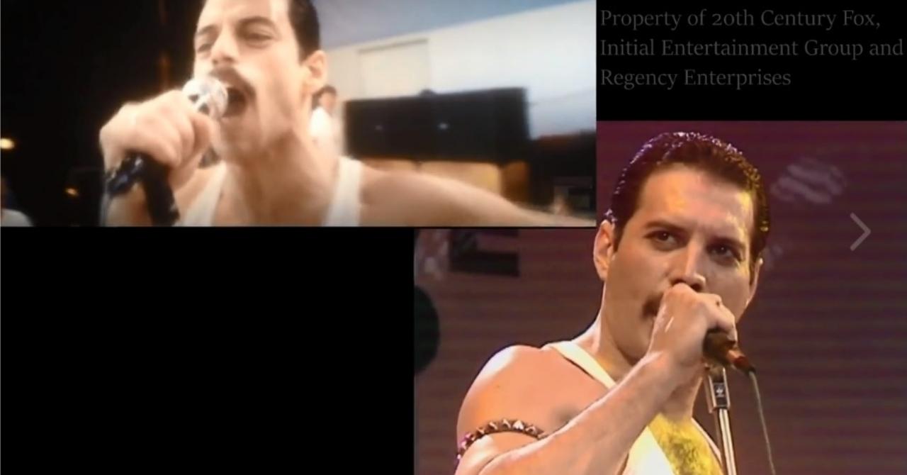 Bohemian Rhapsody : La vidéo comparative entre la scène de fin et le vrai concert du Live Aid