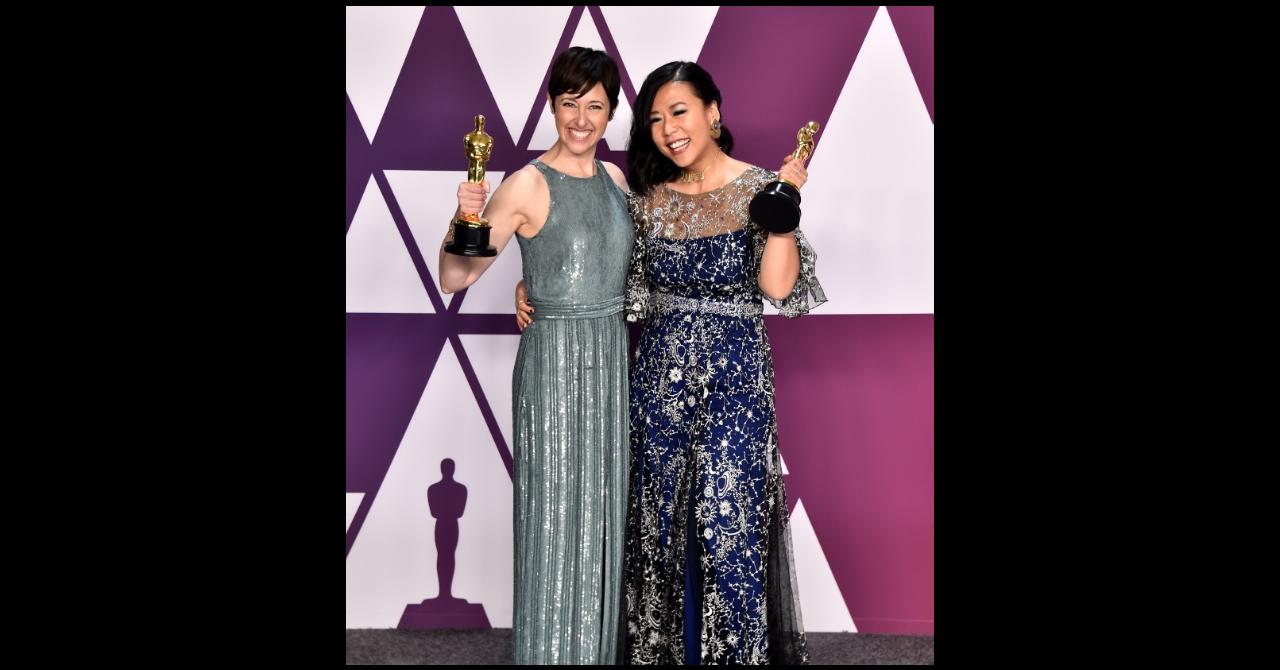 Oscars 2019 : Becky Neiman-Cobb et Domee She, Oscar du meilleur court métrage d'animation pour Bao