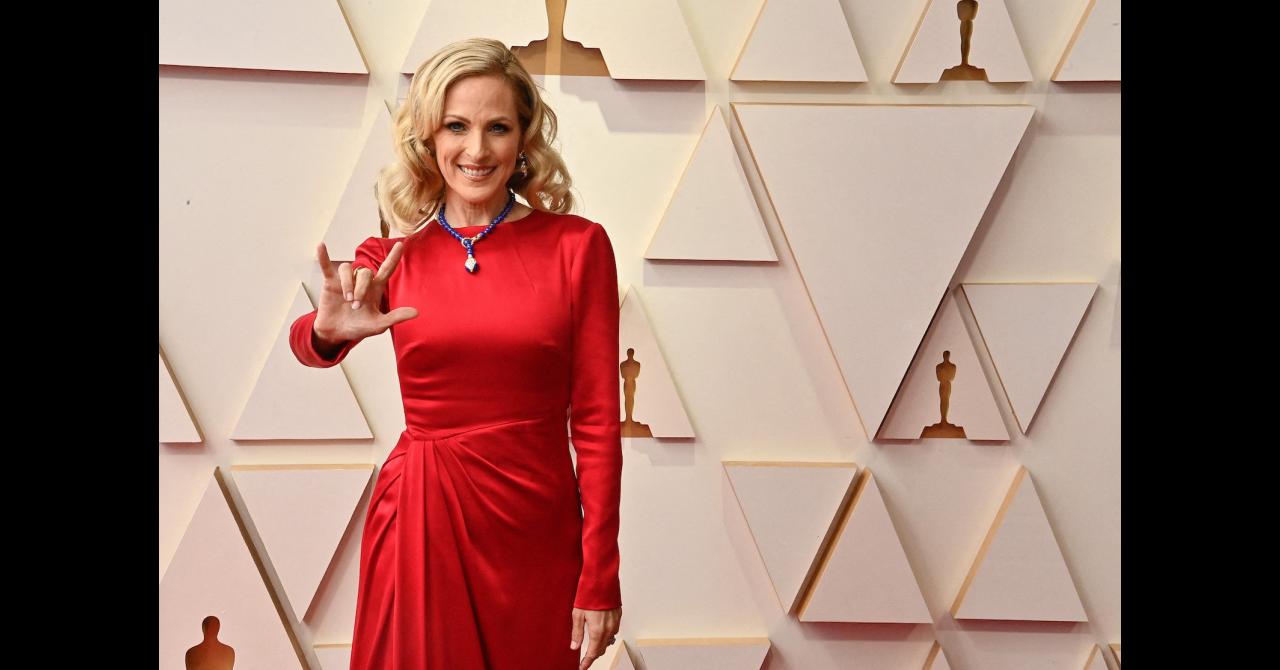 Marlee Matlin (CODA) aux Oscars 2022