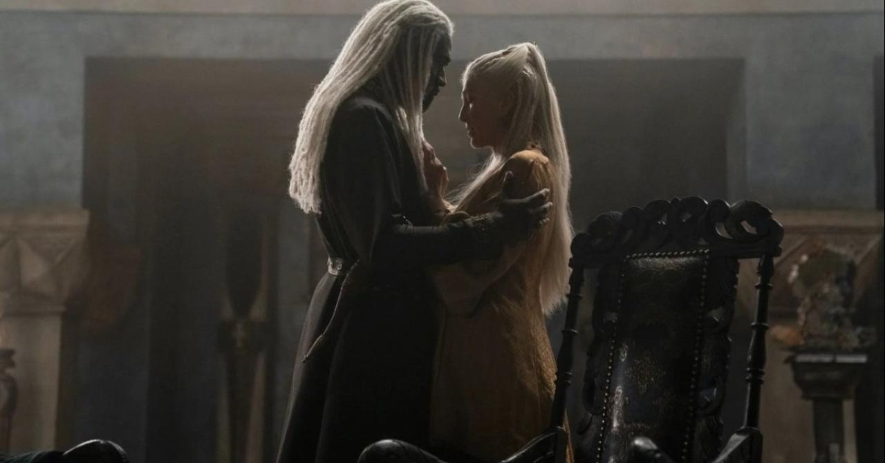 House of the Dragon : Steve Toussaint joue Lord Corlys Velaryon, et Eve Best, Rhaenyra Targaryen